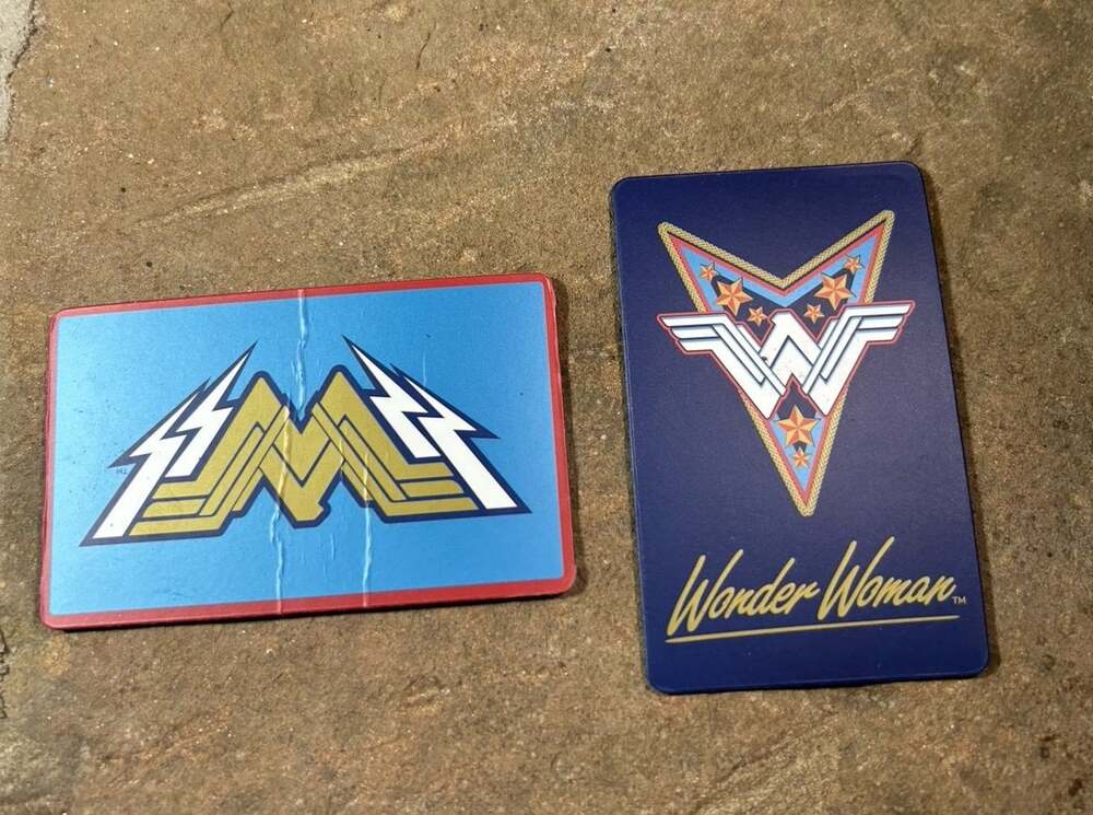 Wonder Woman refrigerator Magnets two